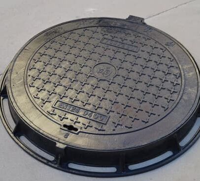 Round Cast Iron Manhole Cover Heavy Duty