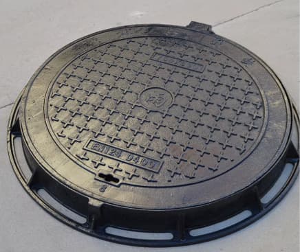Round Cast Iron Manhole Cover Heavy Duty